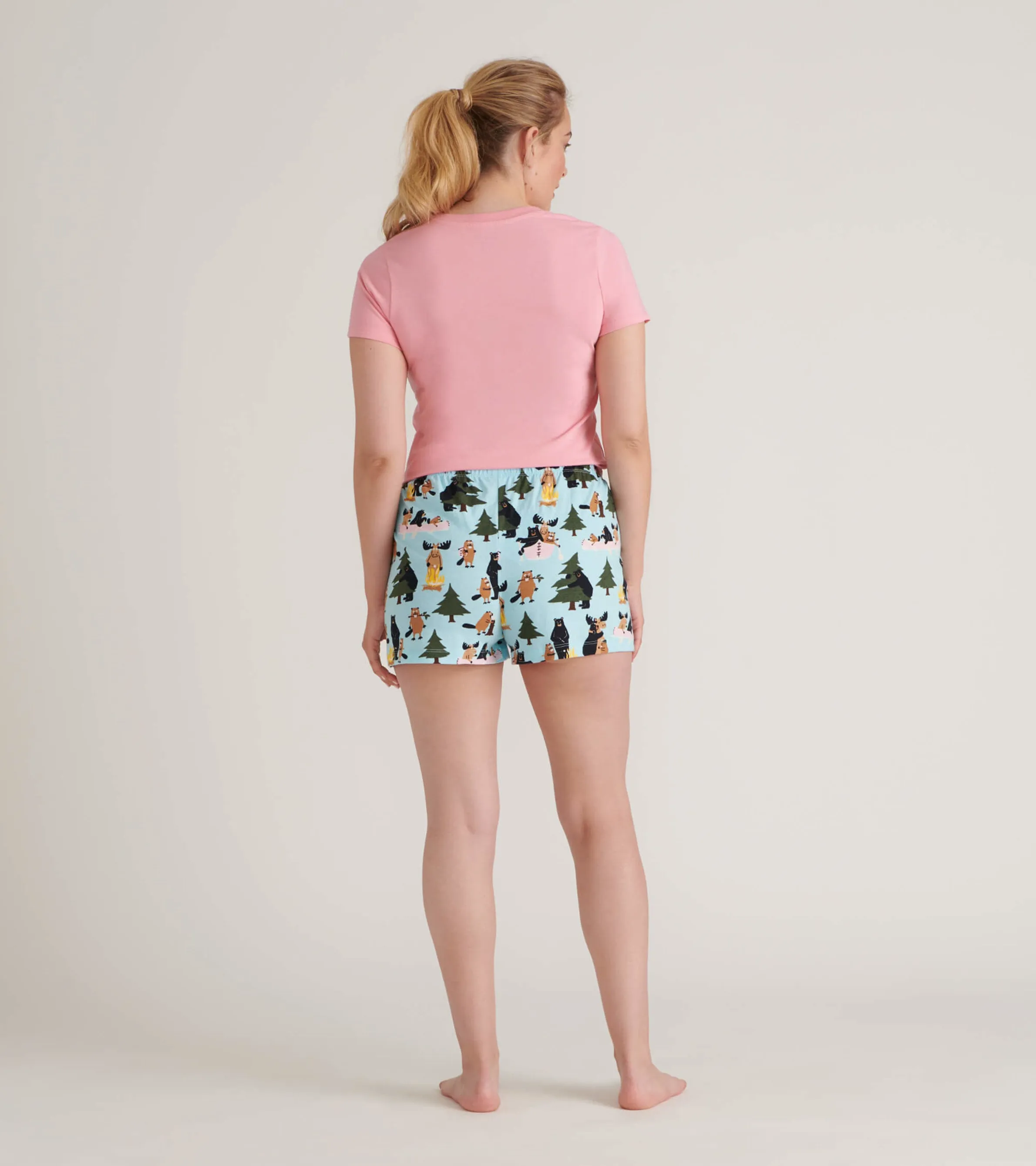 Life in the Wild Women's Cotton Sleep Shorts