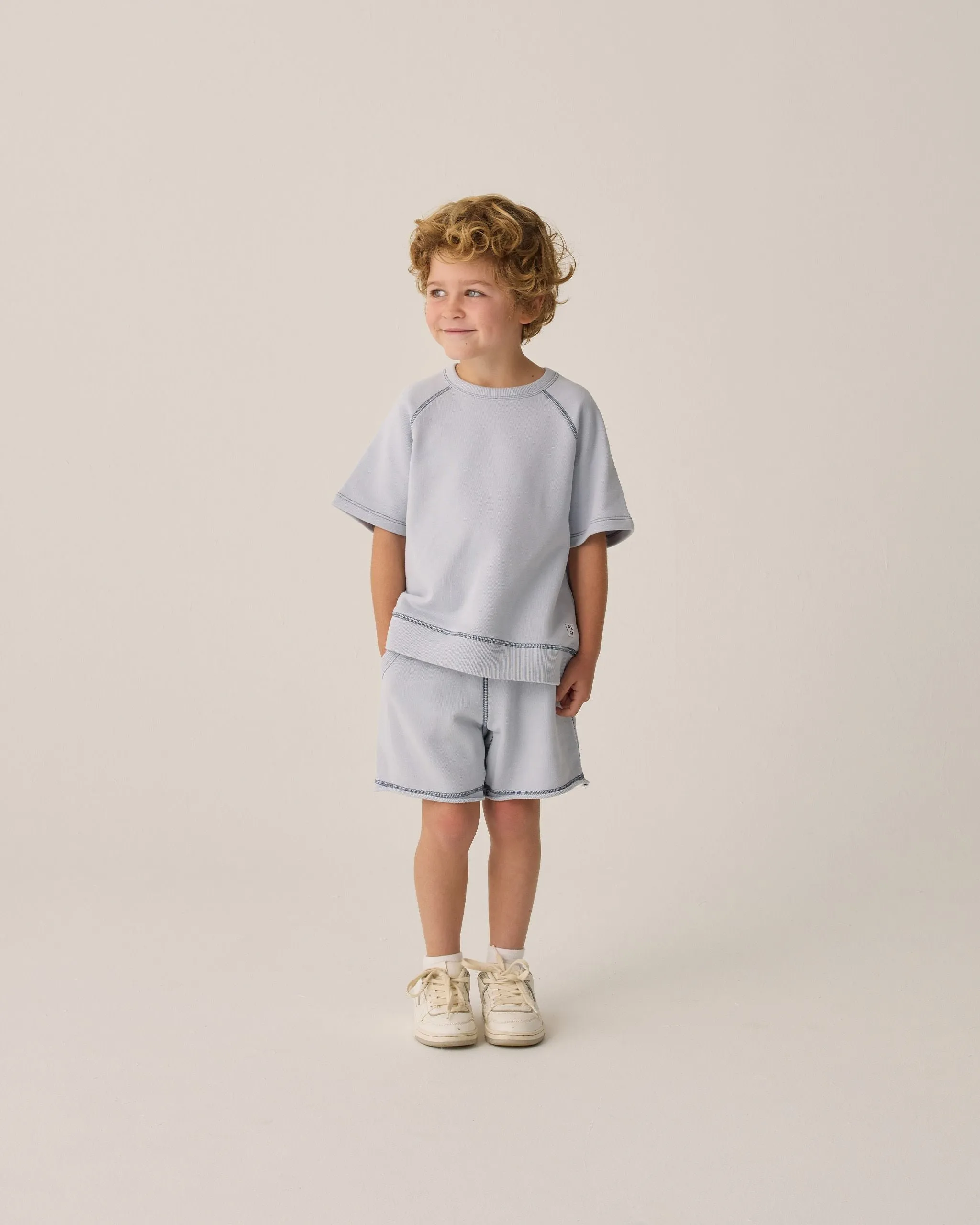 Light Blue SS Sweatshirt