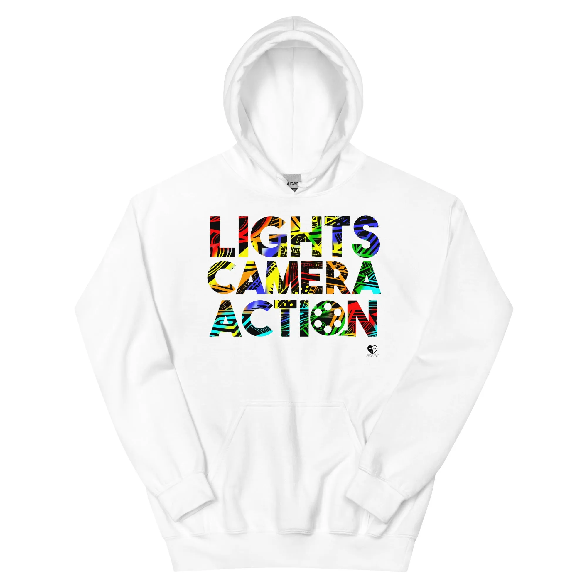 Lights Camera Action - Printed Staple Unisex Hoodie