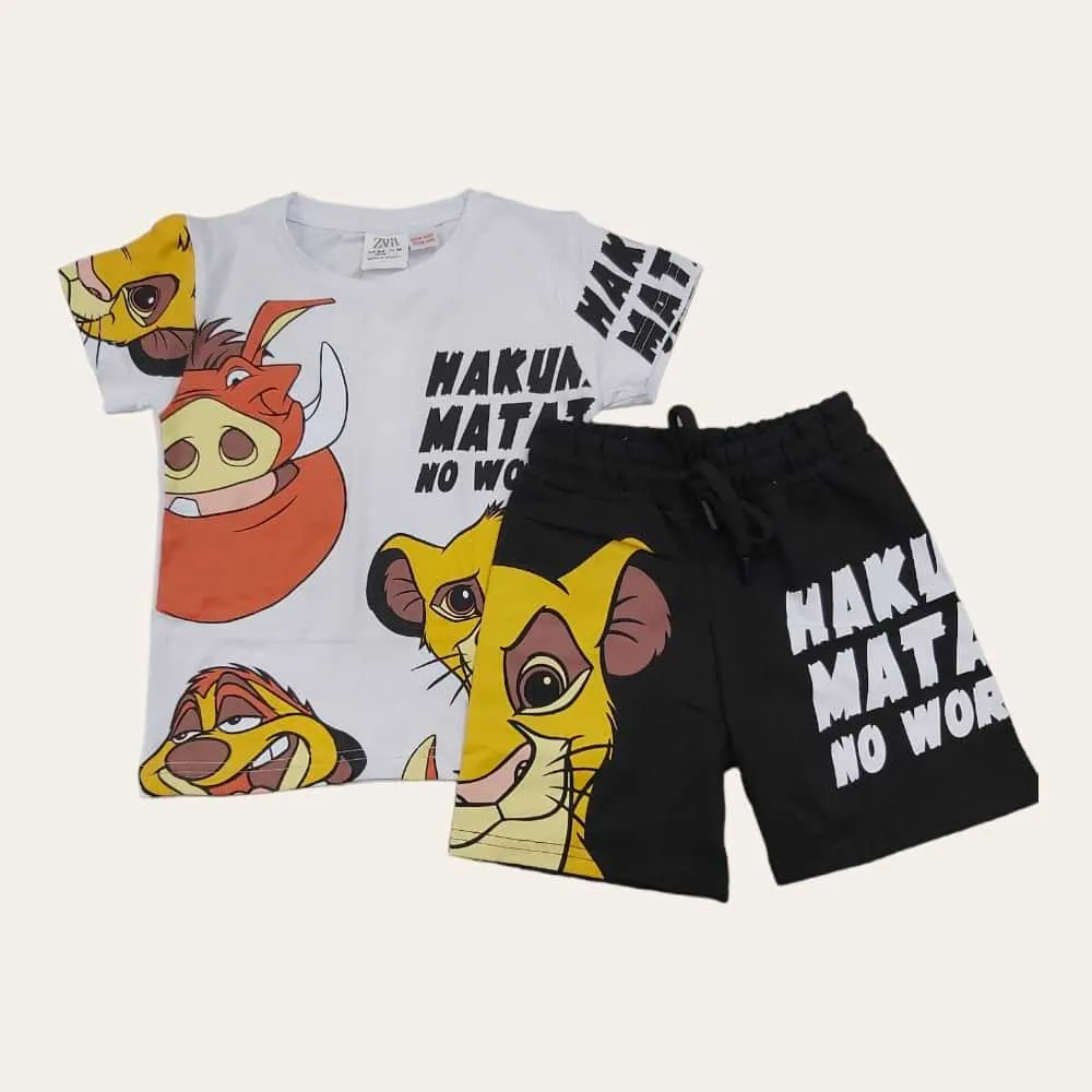 Lion King Shorts Set 8 S-140