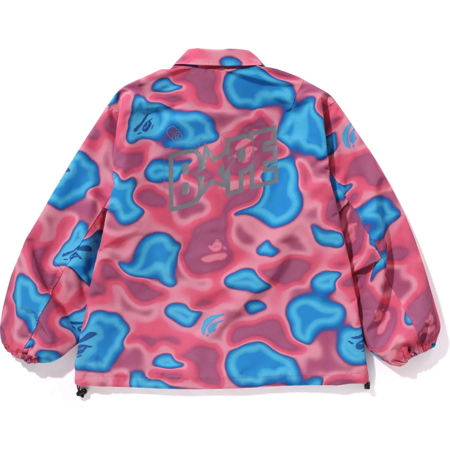 LIQUID CAMO BAPE STA COACH JACKET RELAXED FIT MENS