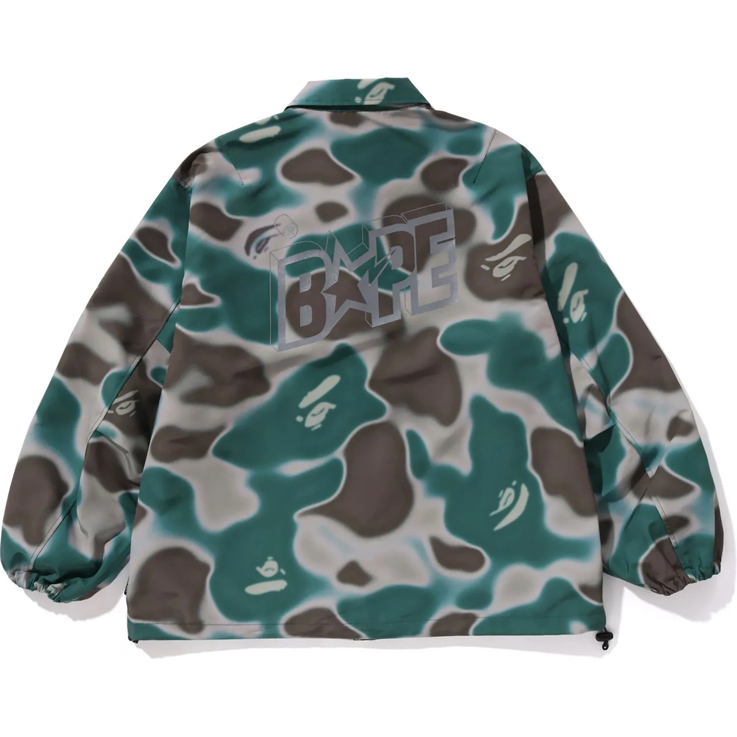 LIQUID CAMO BAPE STA COACH JACKET RELAXED FIT MENS
