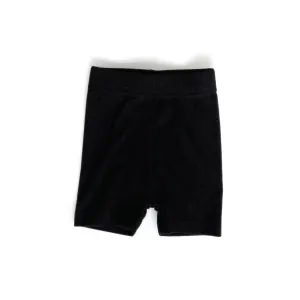 Little Bipsy Ribbed Biker Short - New Black