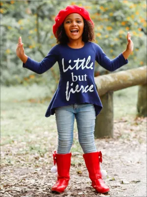 Little But Fierce Hi-Lo Statement Top