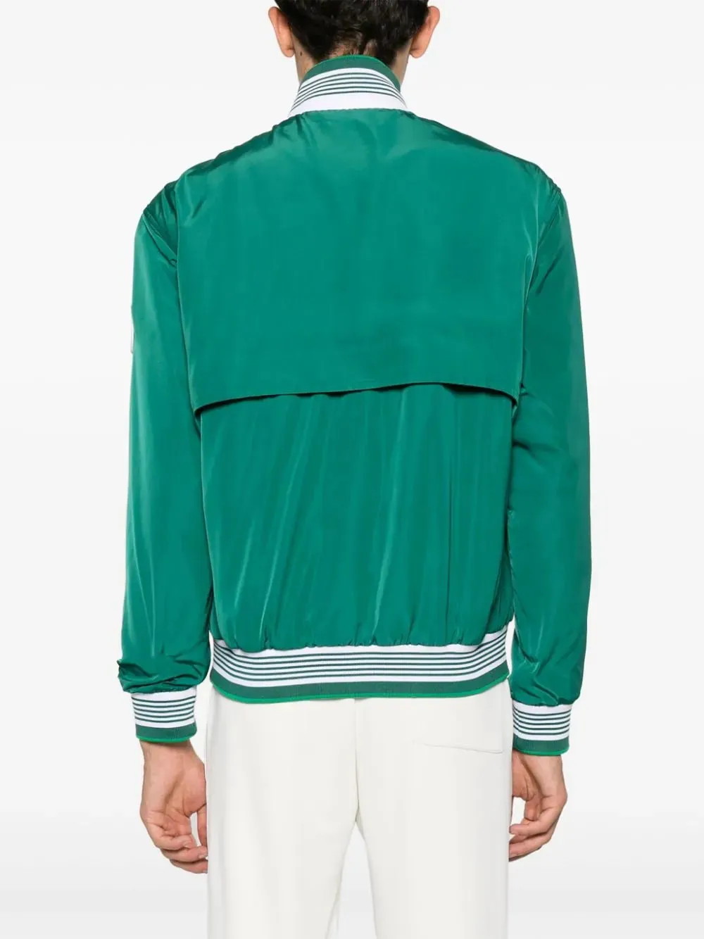Logo-Patch Green Track Jacket