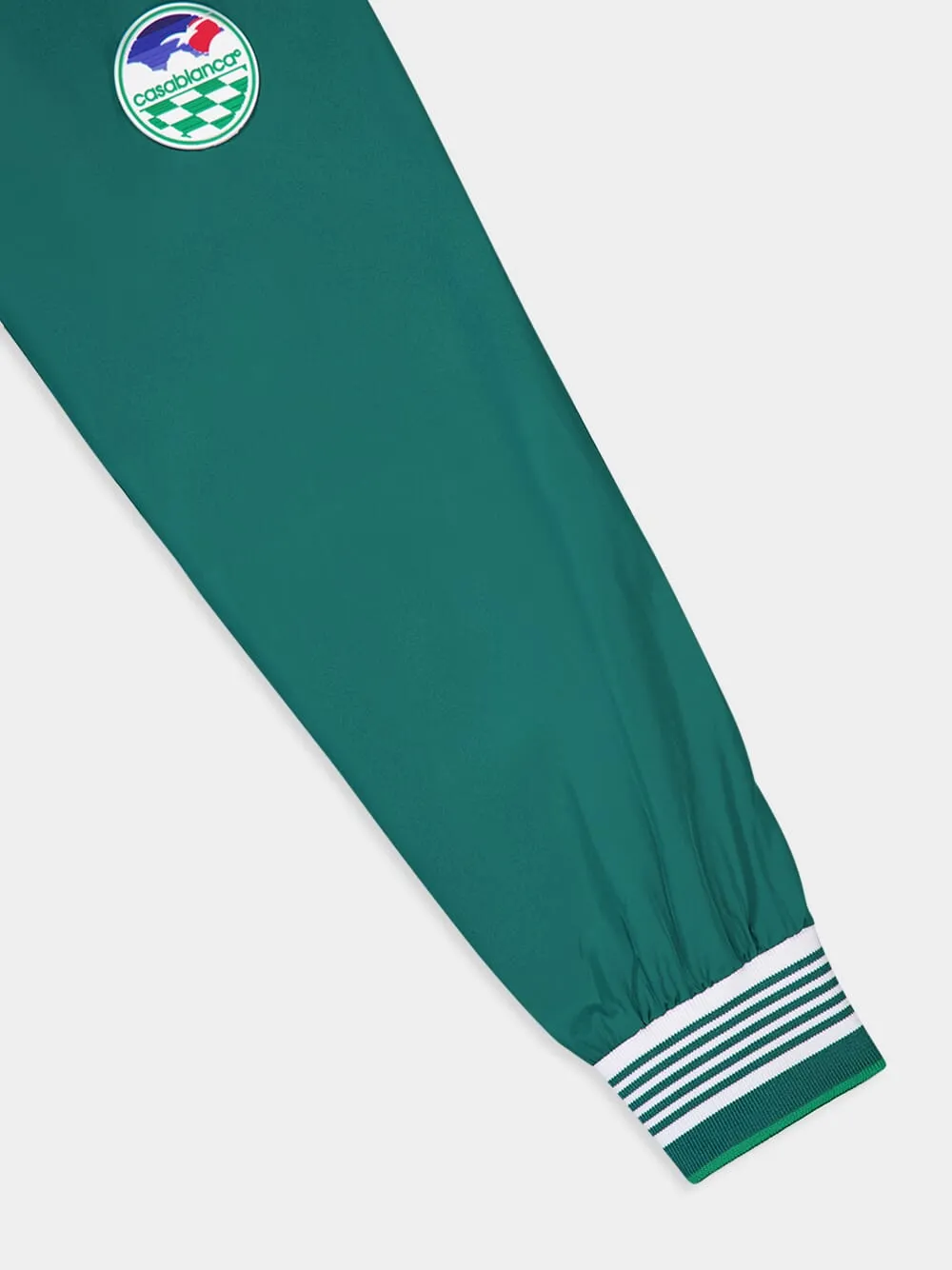Logo-Patch Green Track Jacket