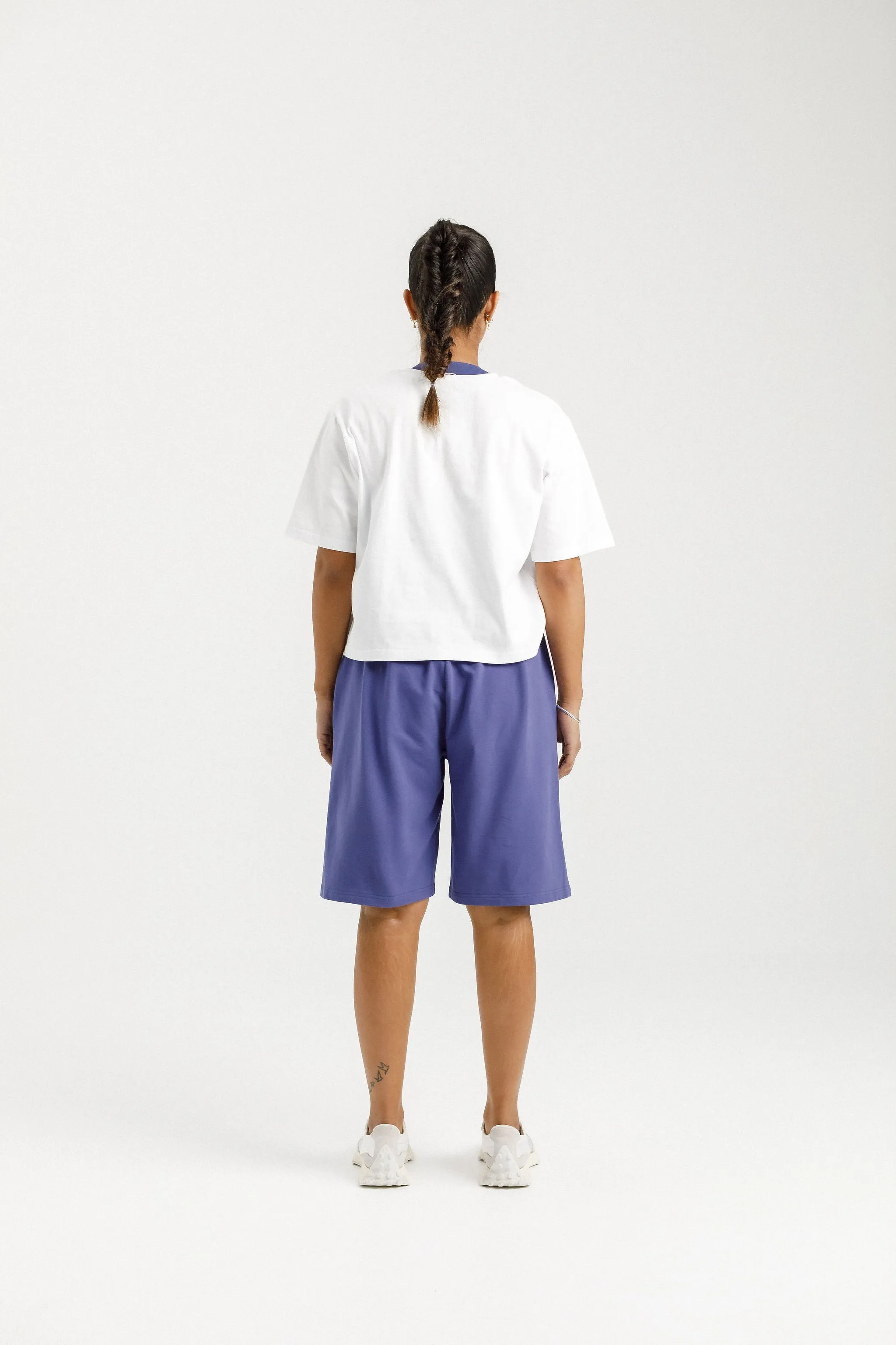 Long Sweat Shorts | Hyacinth