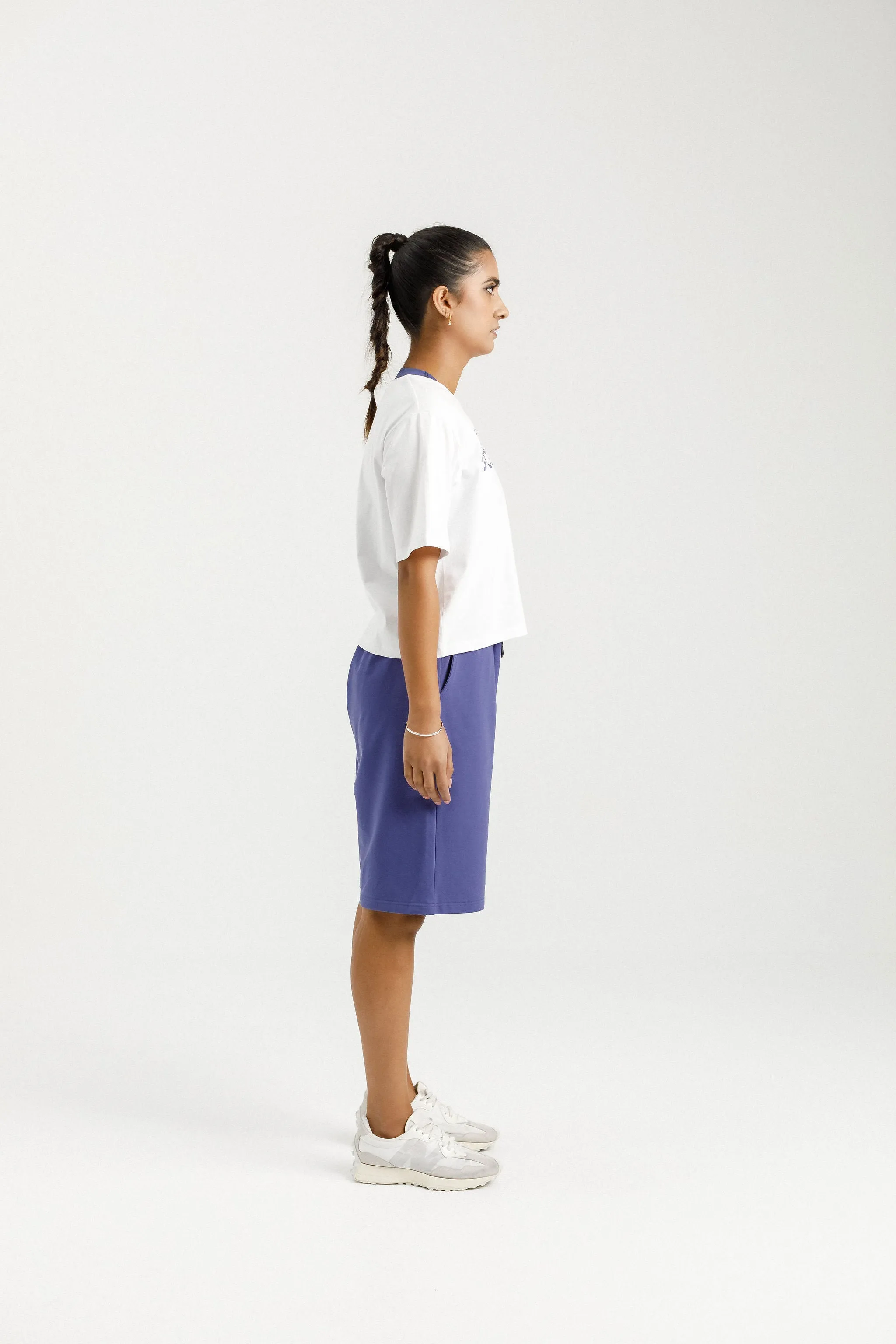 Long Sweat Shorts | Hyacinth