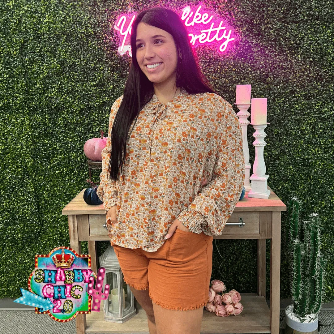 Lounge About Shorts - Rust