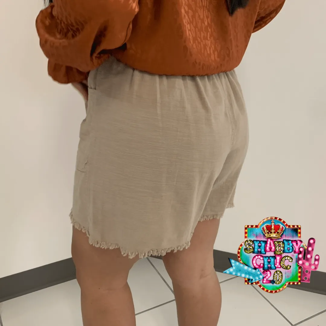 Lounge About Shorts - Tan