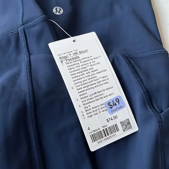 Lululemon Align HR Short &amp; Cropped Cami Tank