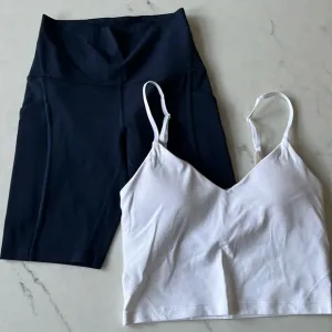 Lululemon Align HR Short &amp; Cropped Cami Tank