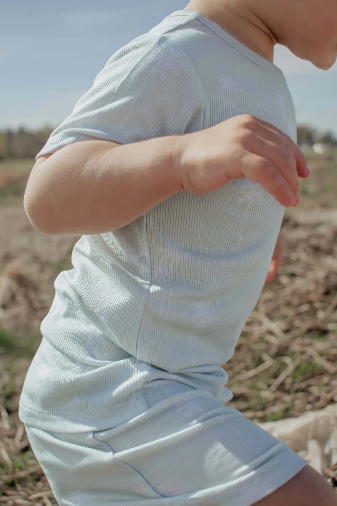Lush Palms Bamboo T-Shirt and Shorts Toddler Set