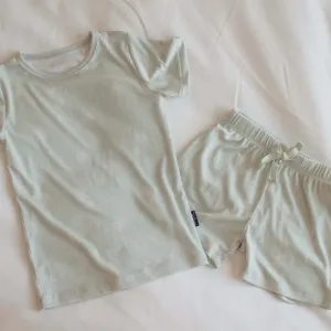 Lush Palms Bamboo T-Shirt and Shorts Toddler Set
