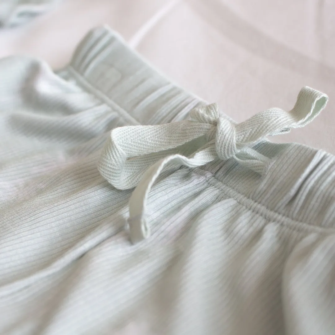 Lush Palms Bamboo T-Shirt and Shorts Toddler Set