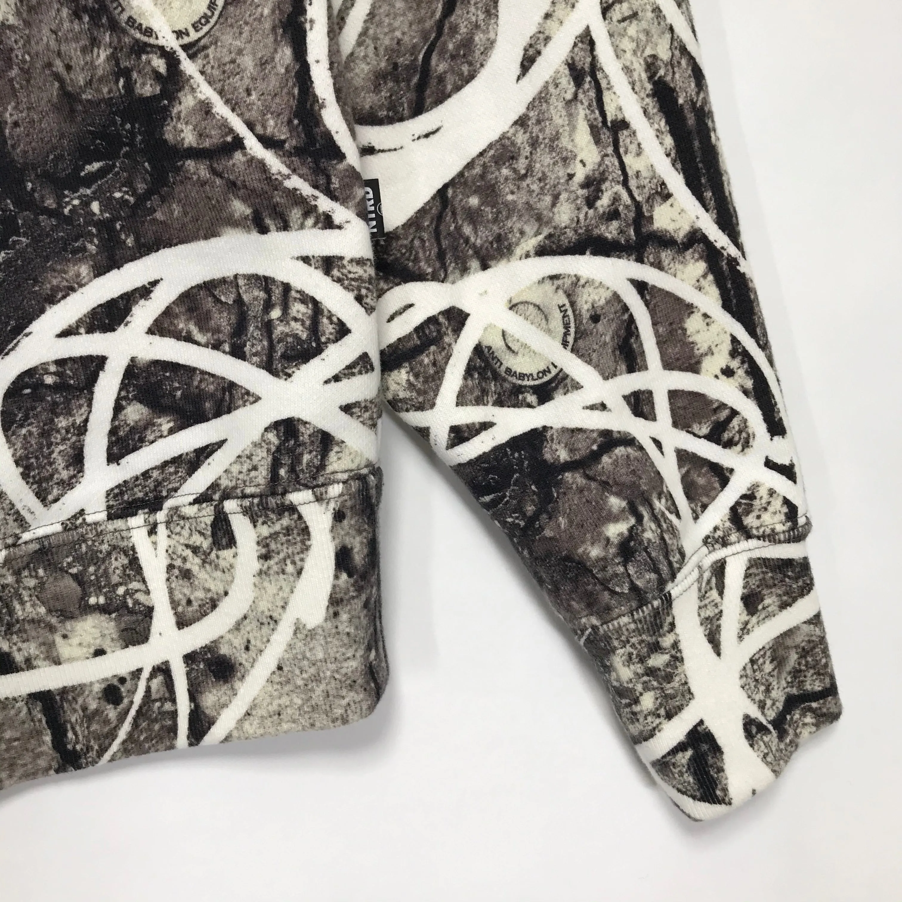 [M] NITRAID X FUTURA REAL STONE CAMO HOODIE GREY
