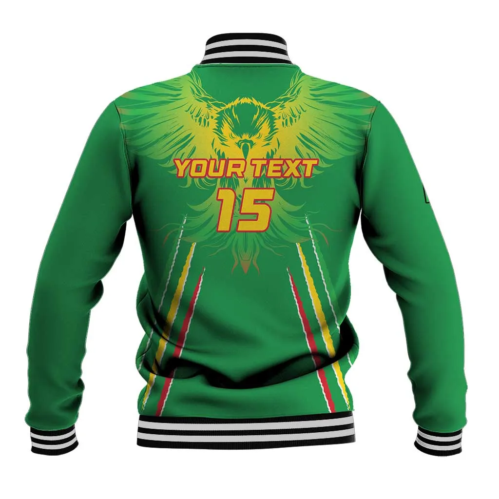 Mali Football Custom Baseball Jacket Go Eagles - Green Color LT15