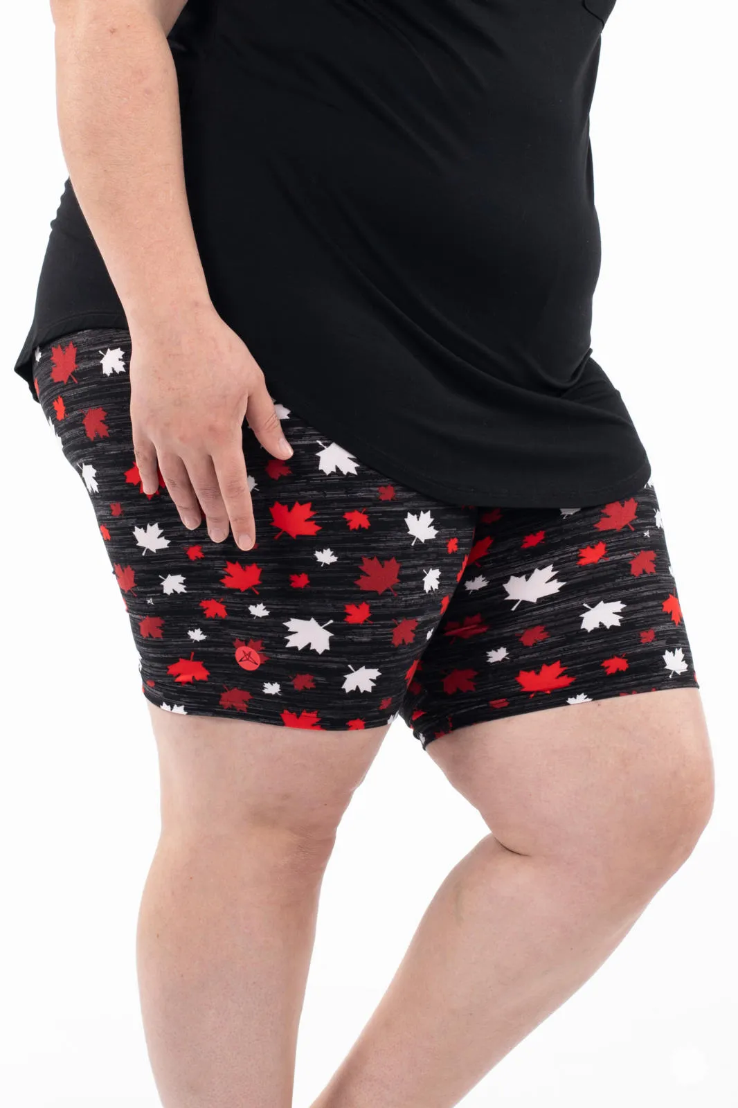 Maple Mania Biker Shorts