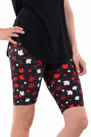 Maple Mania Biker Shorts