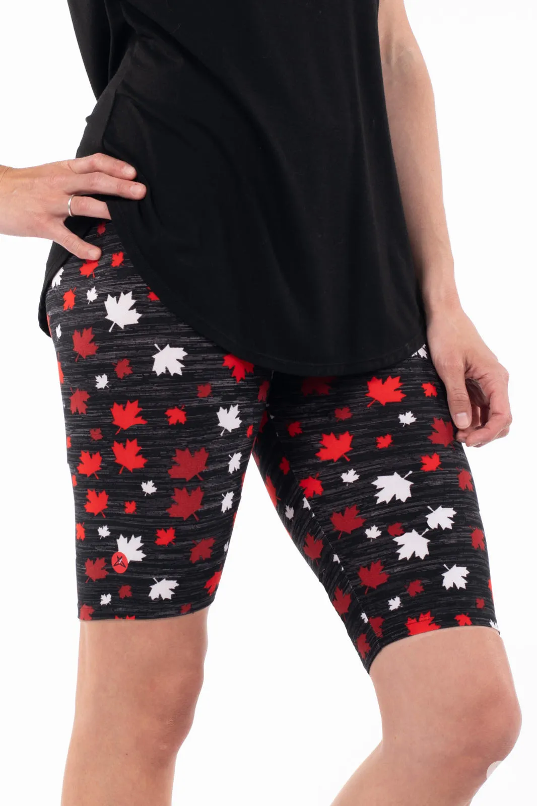 Maple Mania Biker Shorts