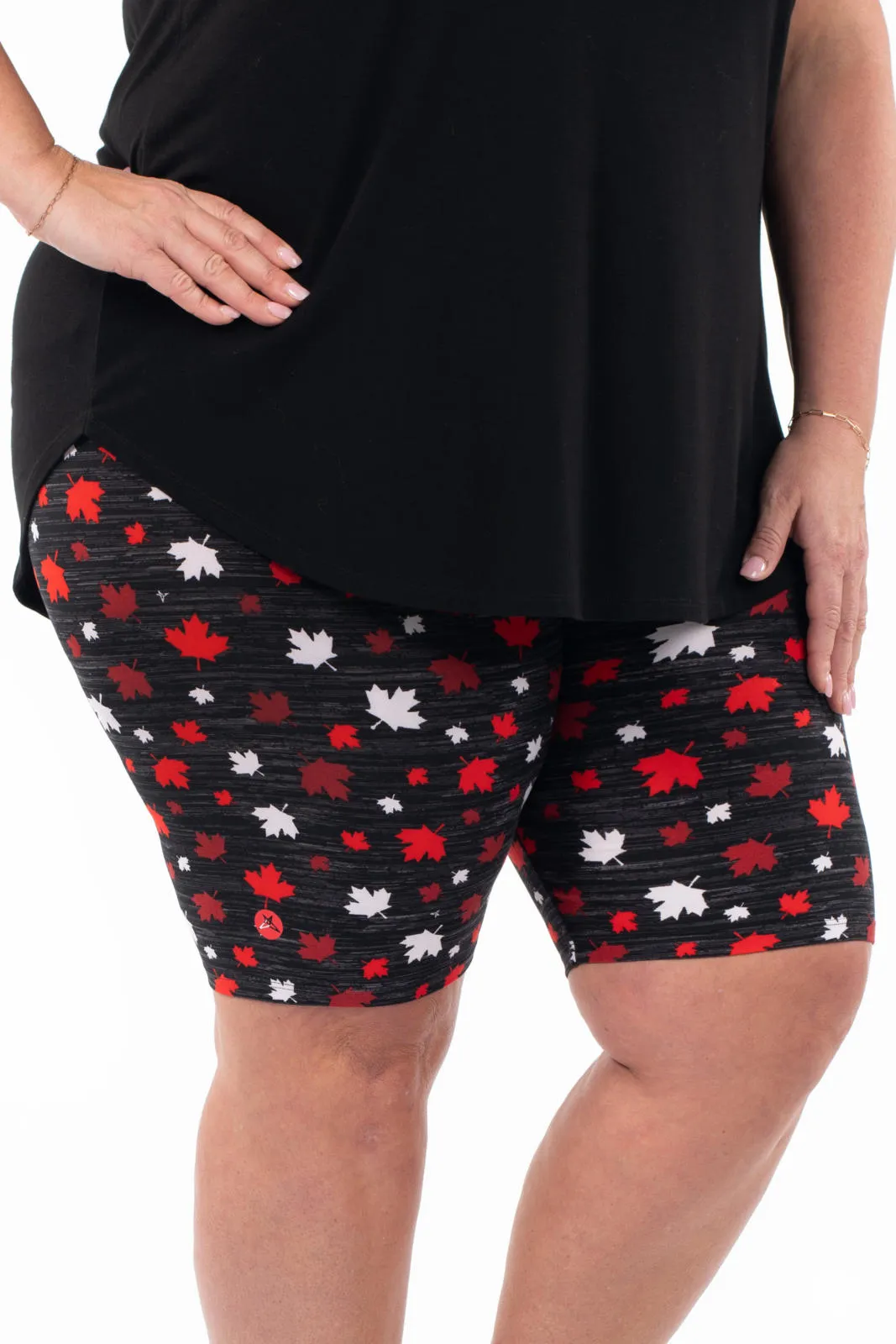 Maple Mania Biker Shorts