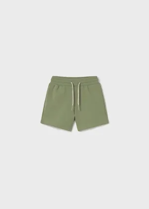 Mayoral Fleece Shorts Sage
