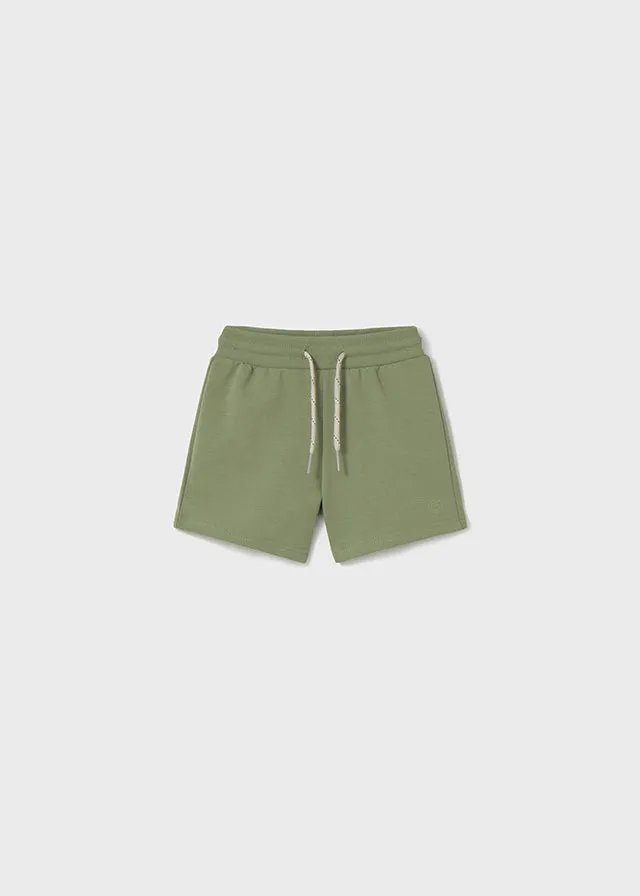 Mayoral Fleece Shorts Sage