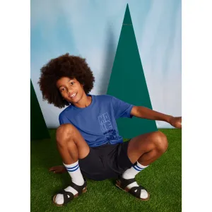 Mayoral Older Boys Shorts Set 6677 Blue