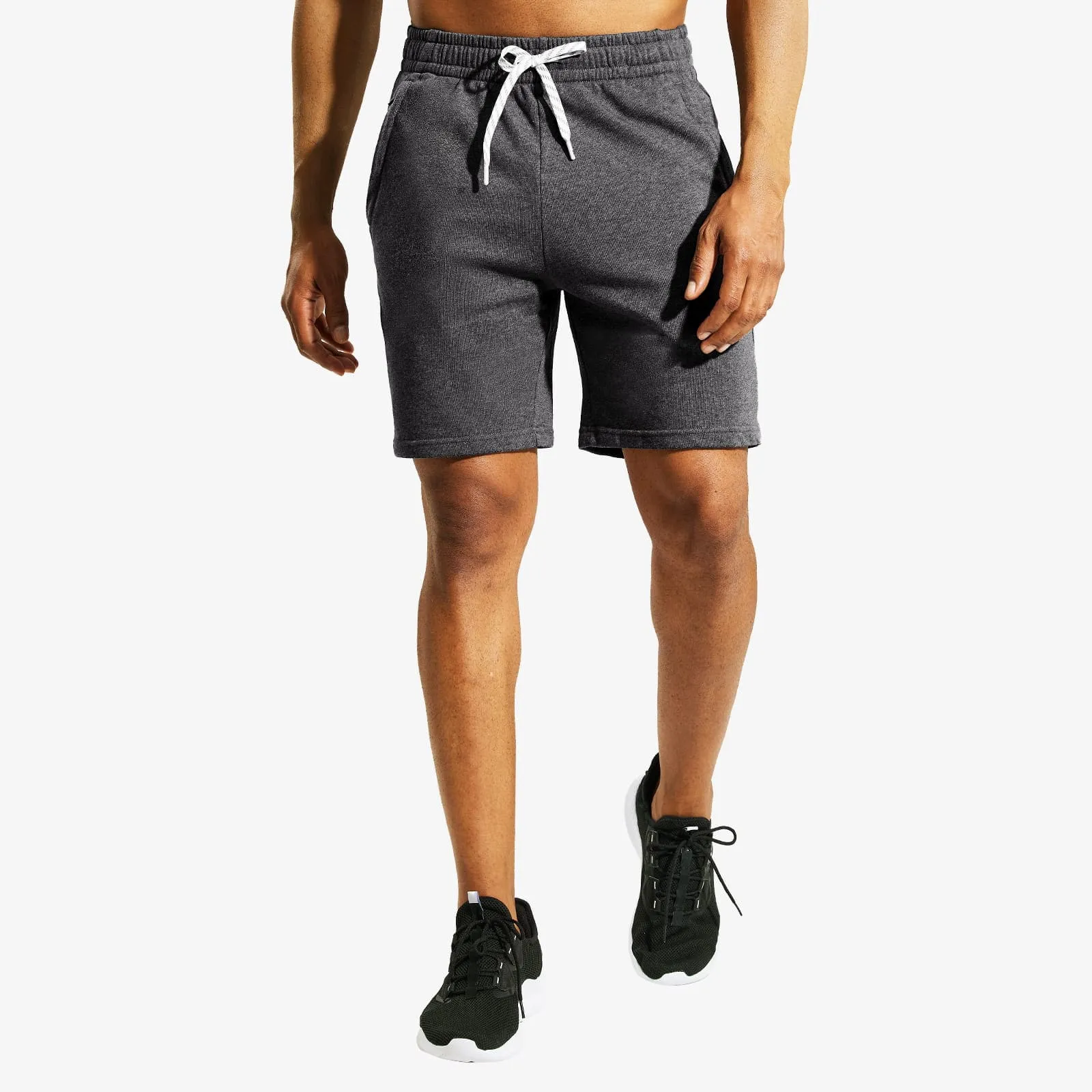 Men's Cotton Sweat Shorts 7 Inch Lounge Jersey Shorts