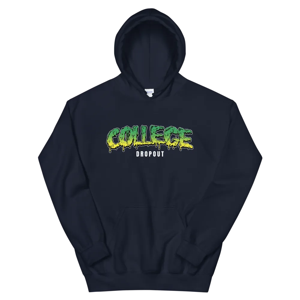 Mens - Dropout Slime Hoodie (White logo)