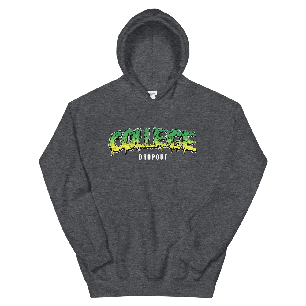 Mens - Dropout Slime Hoodie (White logo)