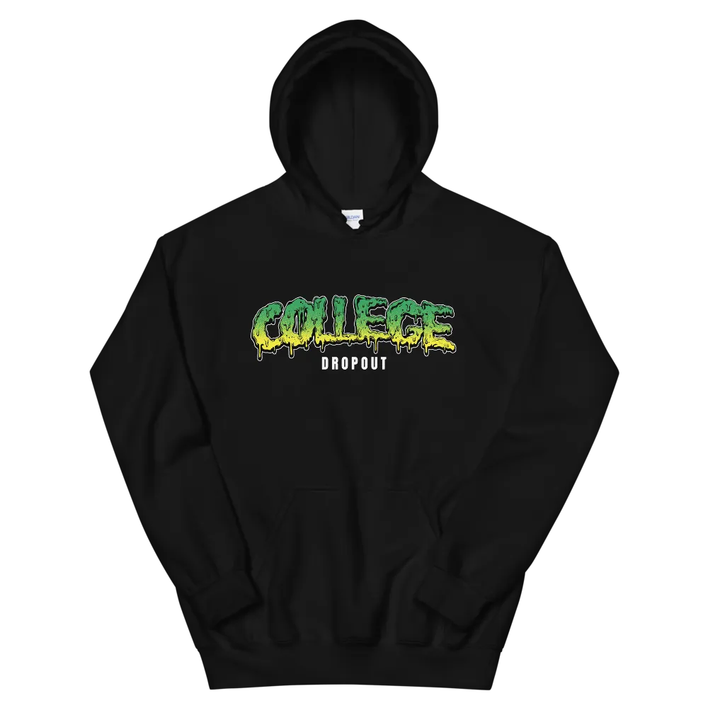 Mens - Dropout Slime Hoodie (White logo)