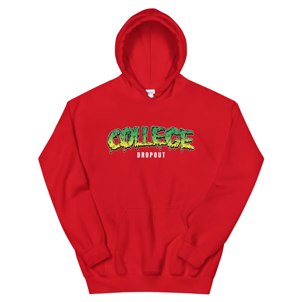 Mens - Dropout Slime Hoodie (White logo)