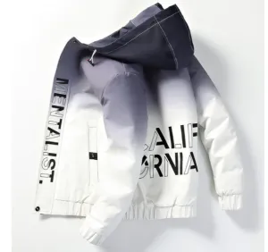 Men's Obar Jacket: Ombre Transition Design