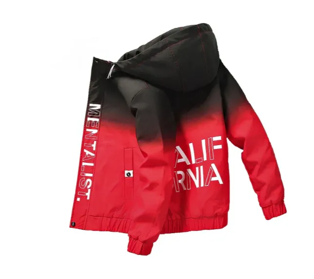 Men's Obar Jacket: Ombre Transition Design
