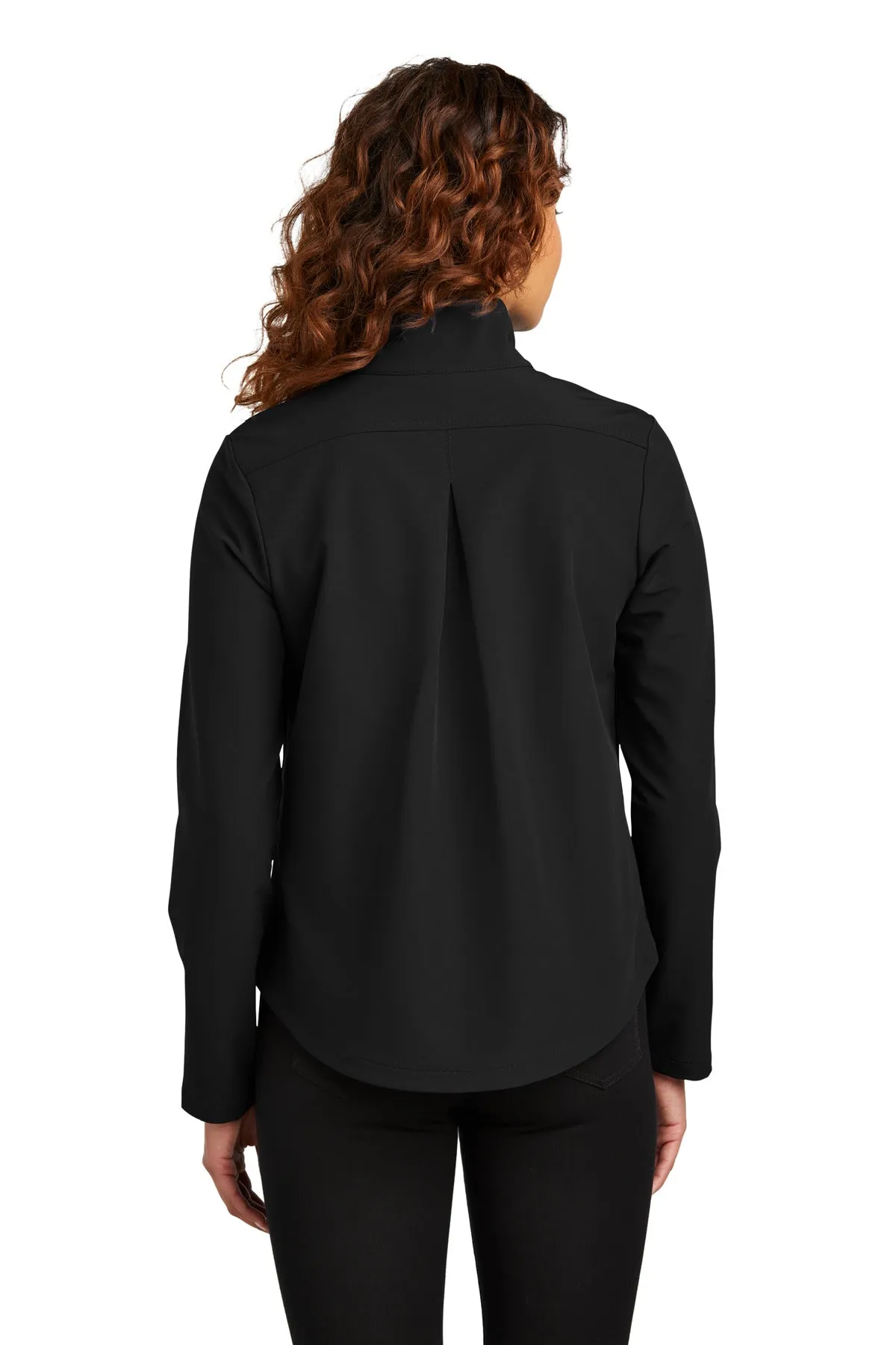 Mercer Mettle Women's Stretch Soft Shell Jacket MM7103 Deep Black
