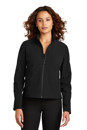 Mercer Mettle Women's Stretch Soft Shell Jacket MM7103 Deep Black