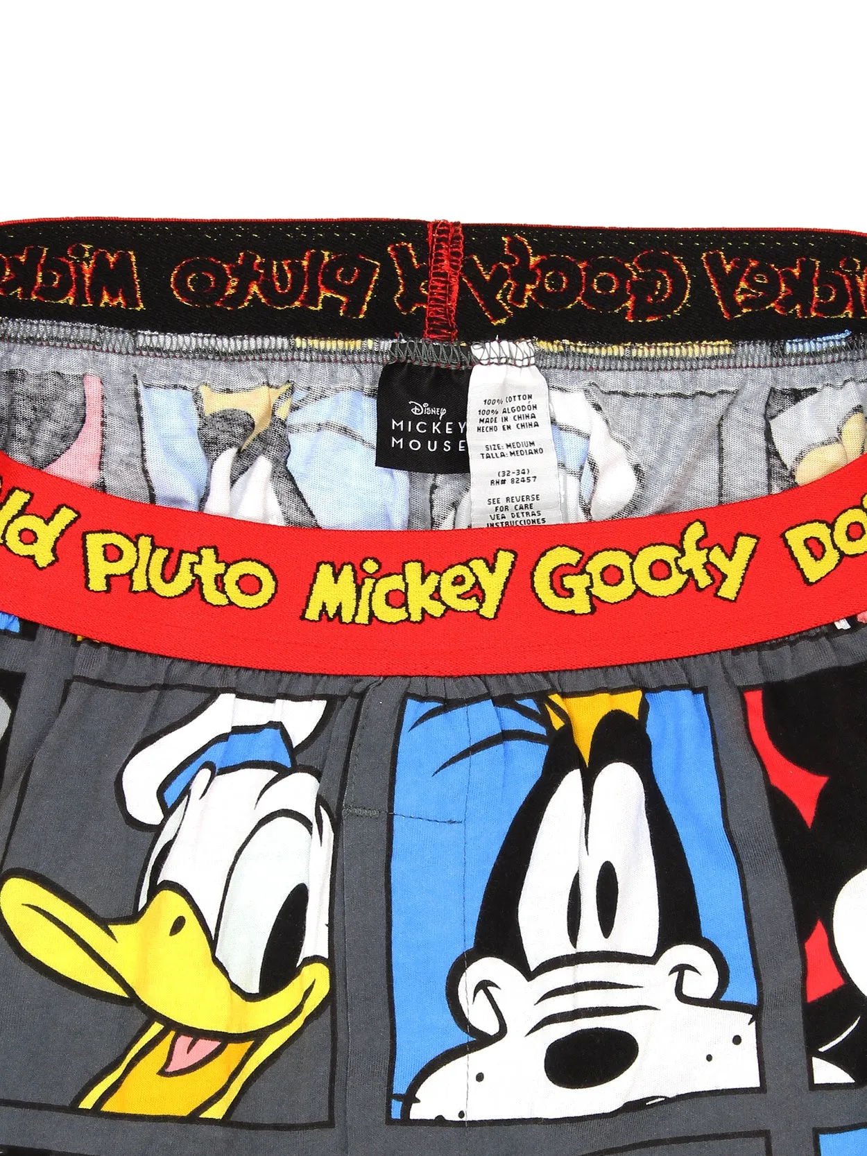 Mickey Mouse and Friends Comic Style Boxer Shorts