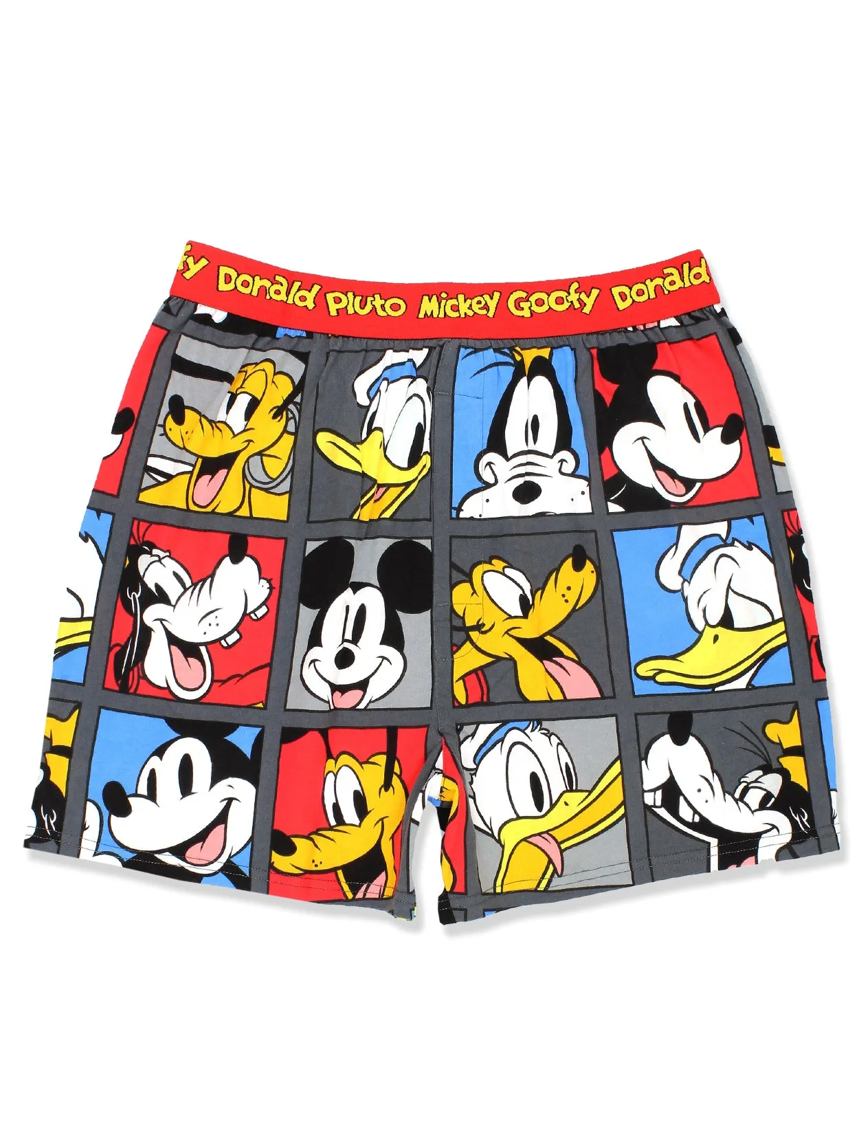 Mickey Mouse and Friends Comic Style Boxer Shorts