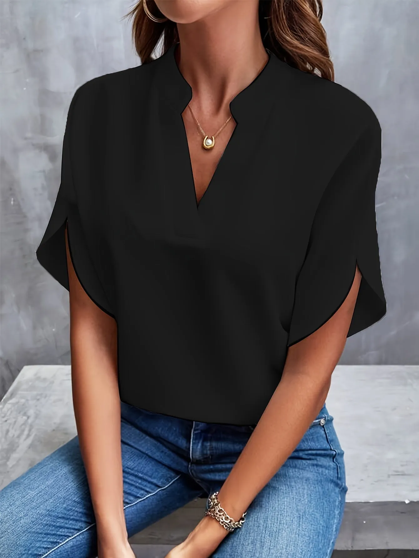Mina™ - Exquisite Elegance Blouse for a Touch of Luxury