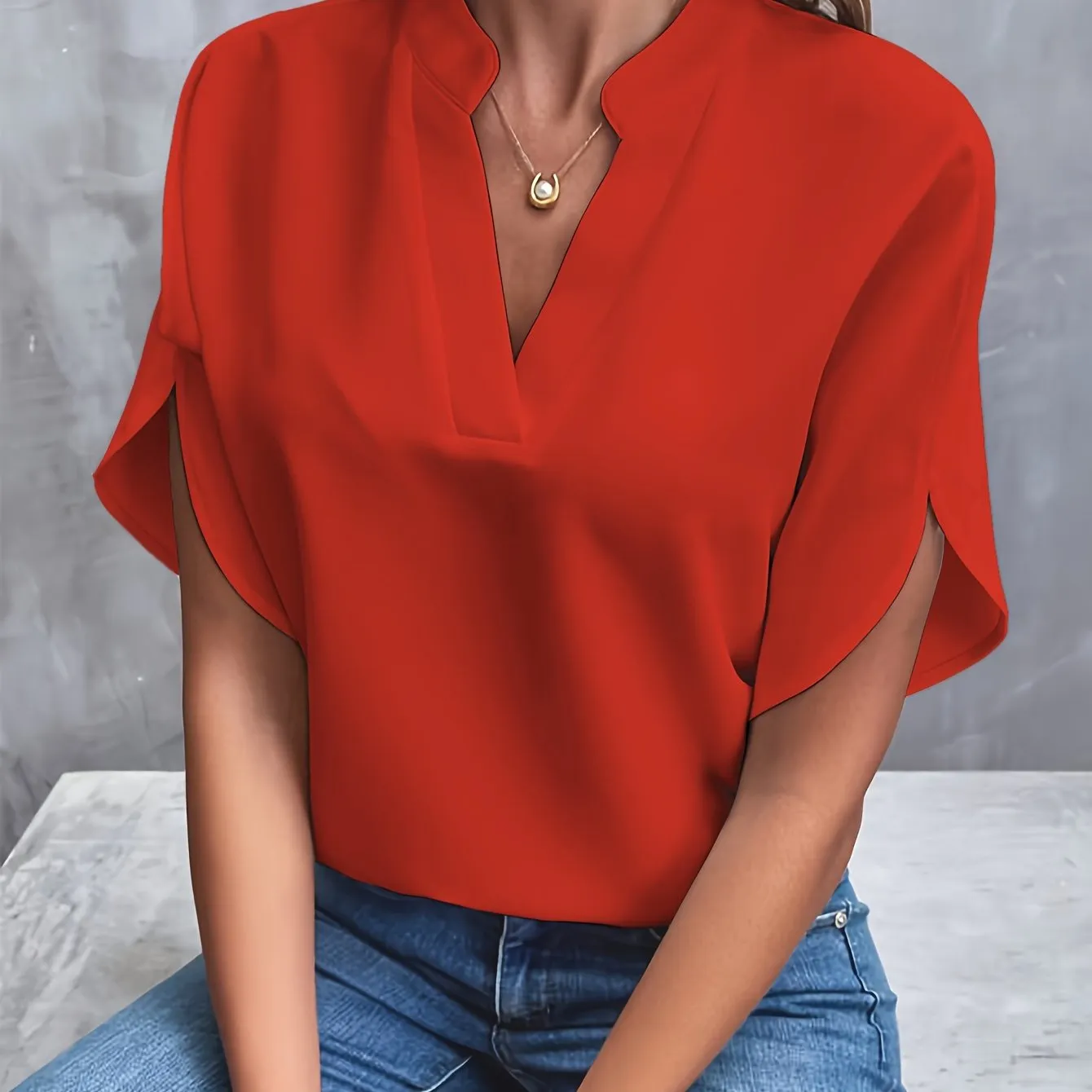 Mina™ - Exquisite Elegance Blouse for a Touch of Luxury