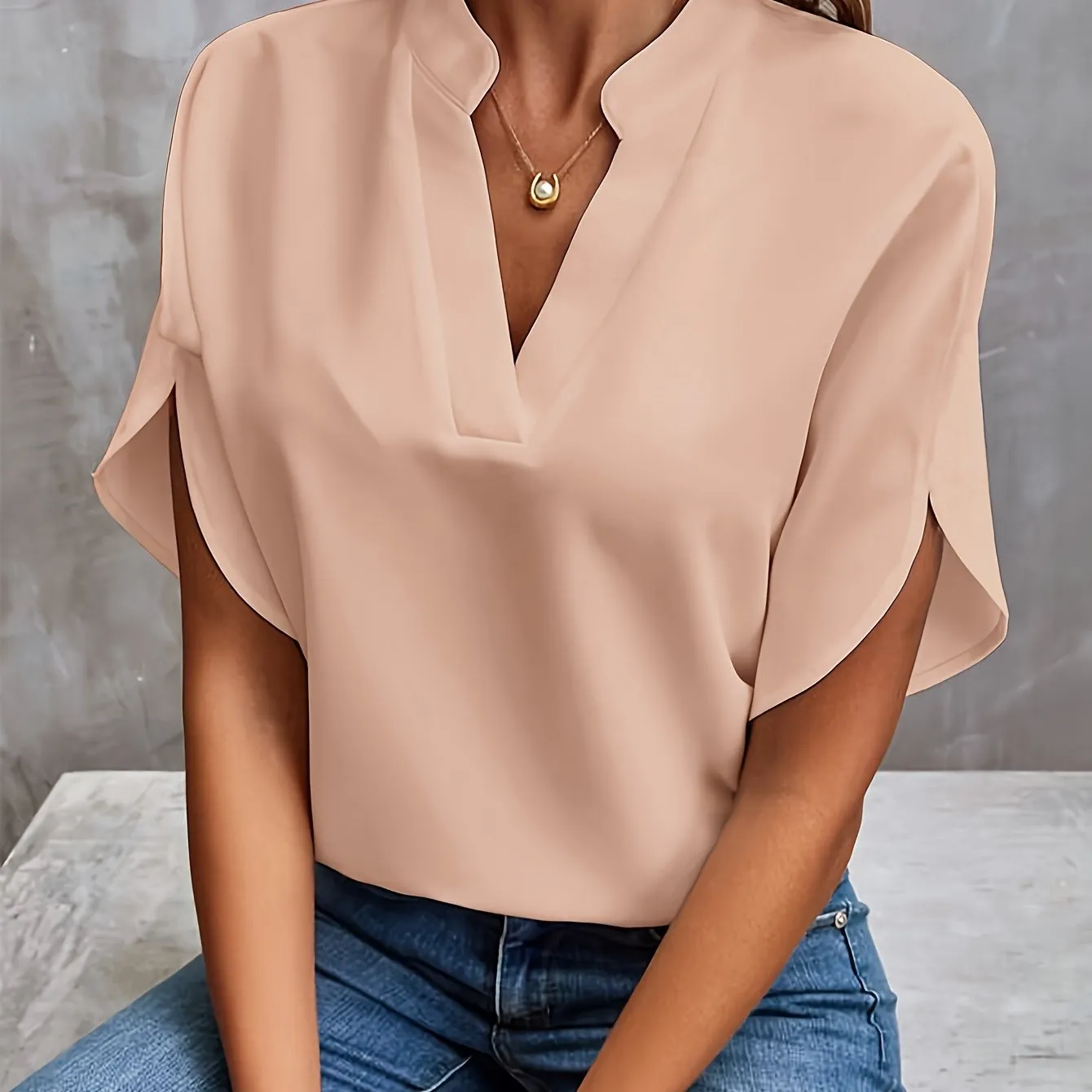 Mina™ - Exquisite Elegance Blouse for a Touch of Luxury