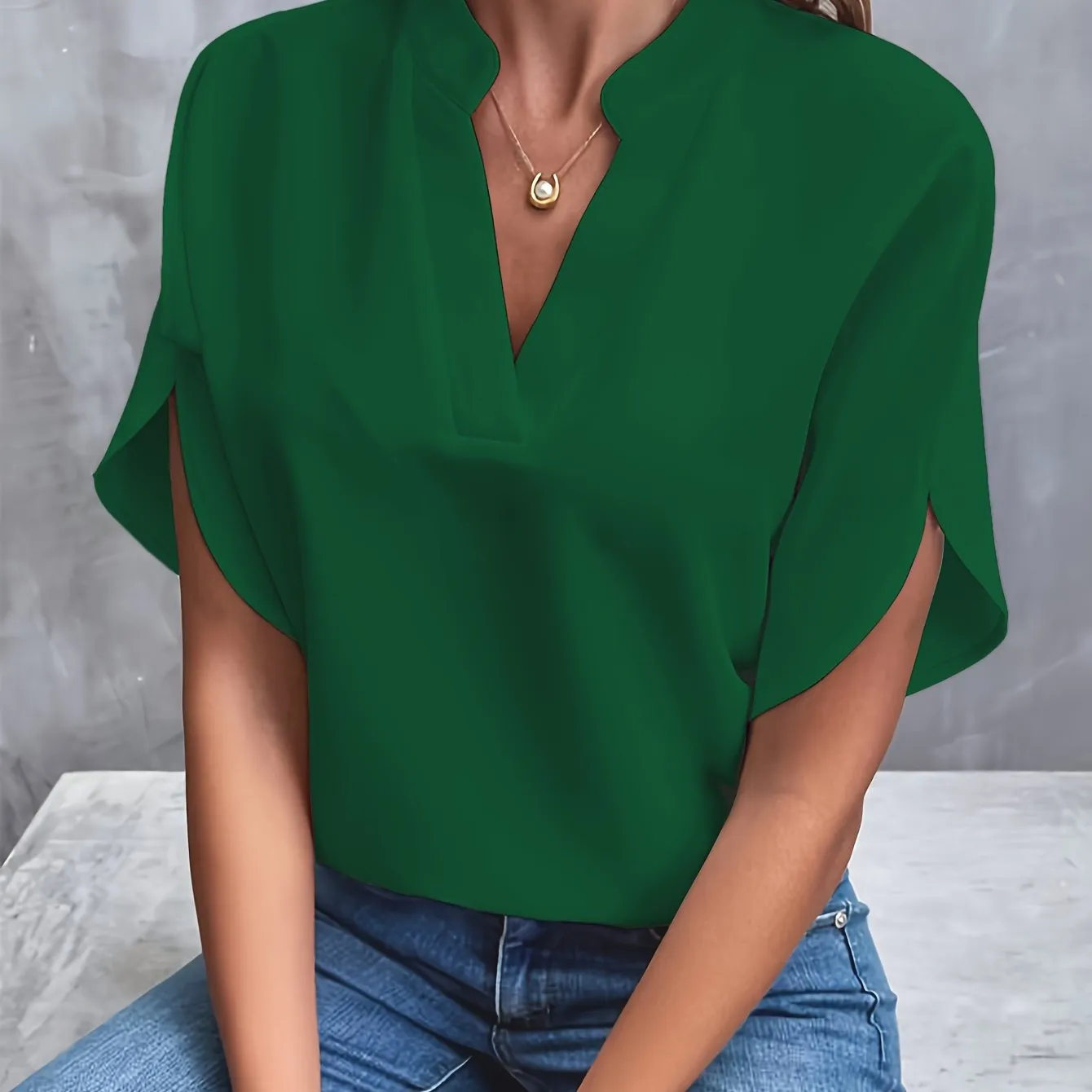 Mina™ - Exquisite Elegance Blouse for a Touch of Luxury