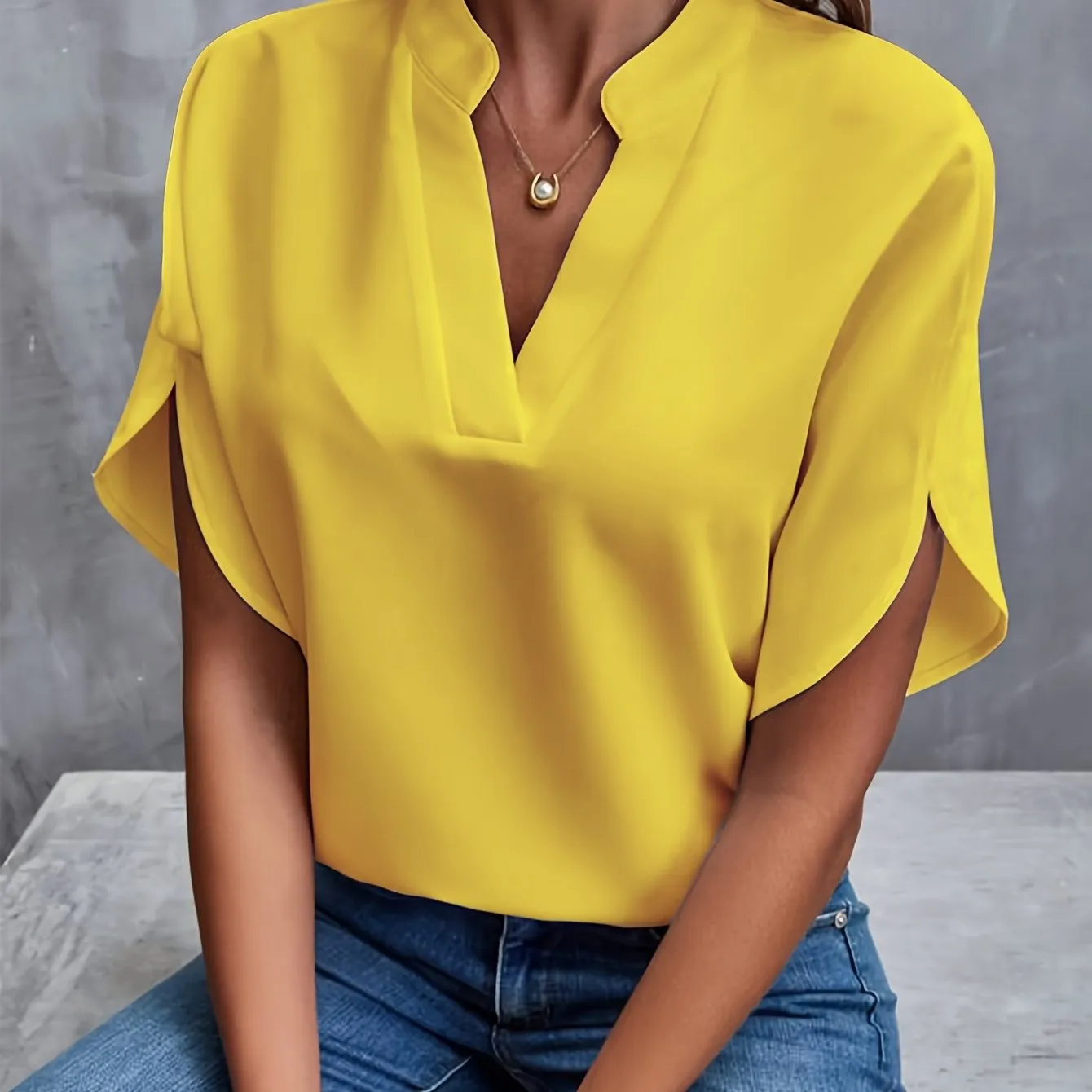 Mina™ - Exquisite Elegance Blouse for a Touch of Luxury
