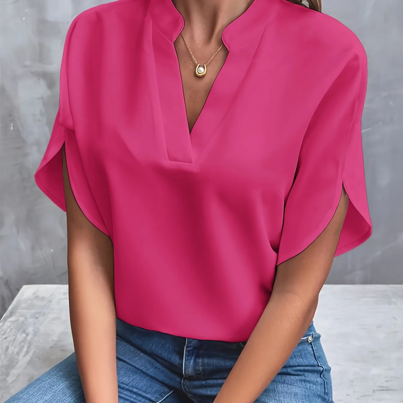 Mina™ - Exquisite Elegance Blouse for a Touch of Luxury