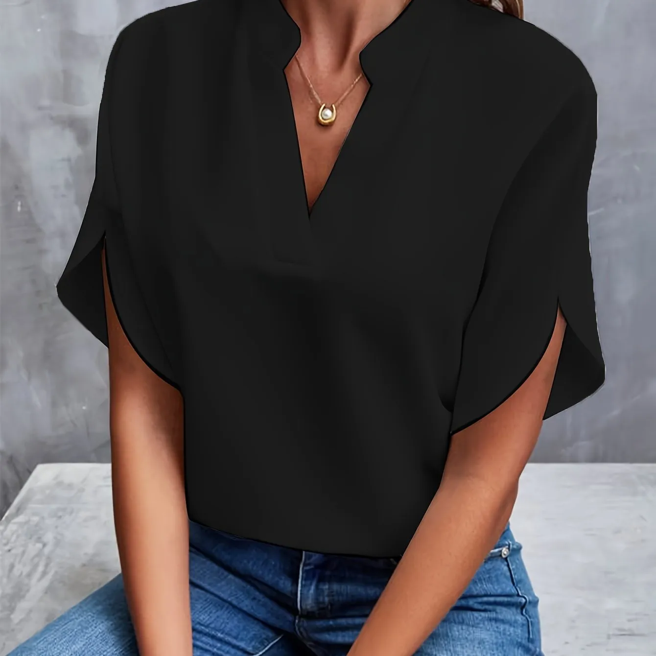 Mina™ - Exquisite Elegance Blouse for a Touch of Luxury