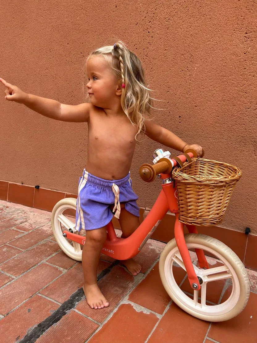 Mini Terry Shorts Lavender