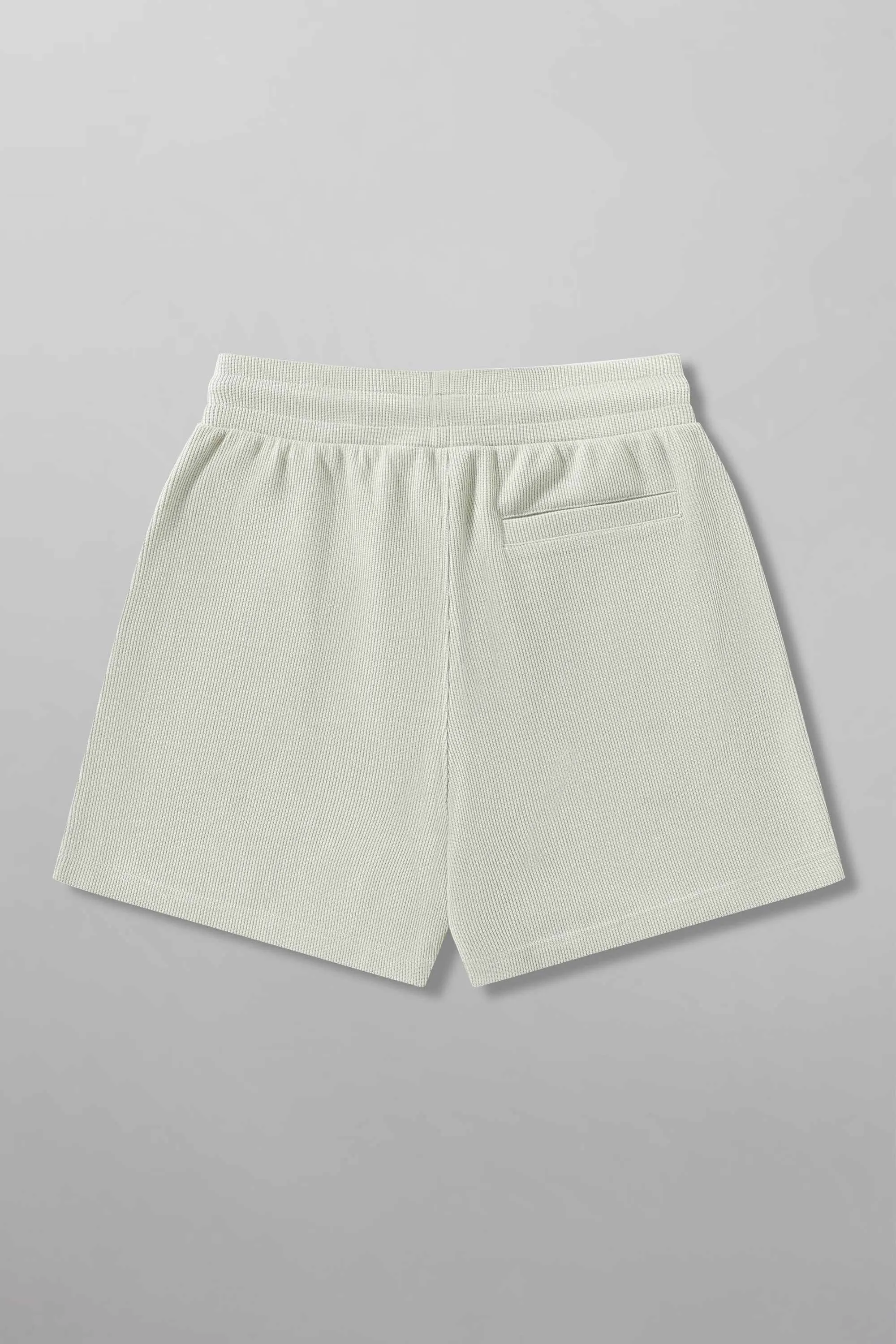 Mint Green Sweater Knit Shorts
