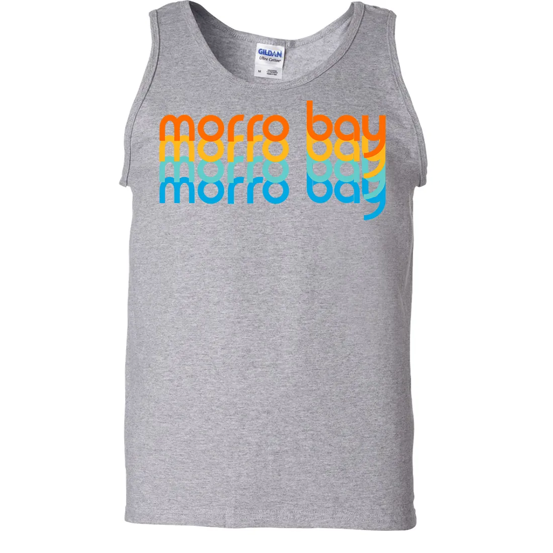 Morro Bay Stacked Asst Colors Tank Top