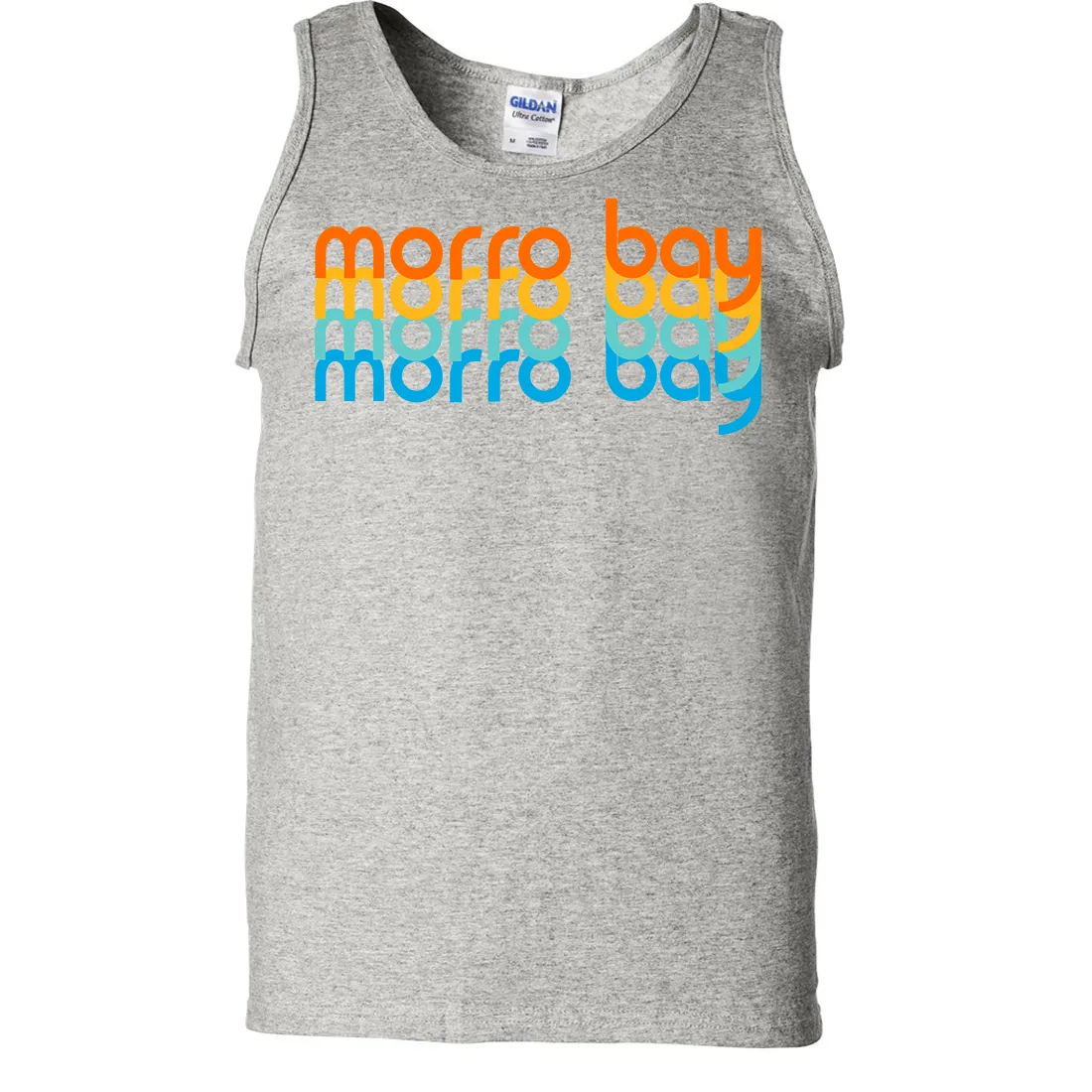 Morro Bay Stacked Asst Colors Tank Top